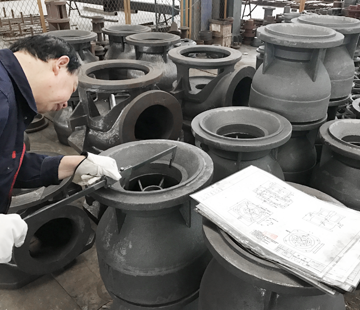 Industrial Pump Parts Quality Inspection Process