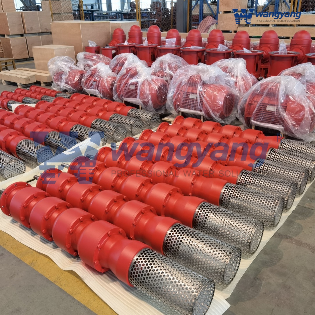 Vertical Turbine Pump Driven by VSS Motor