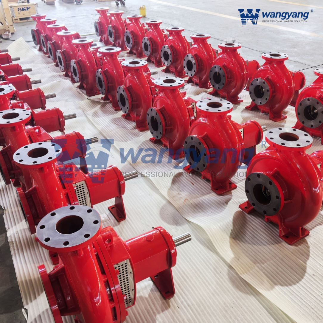 End Suction Fire Pump Driven by Electrical Motor