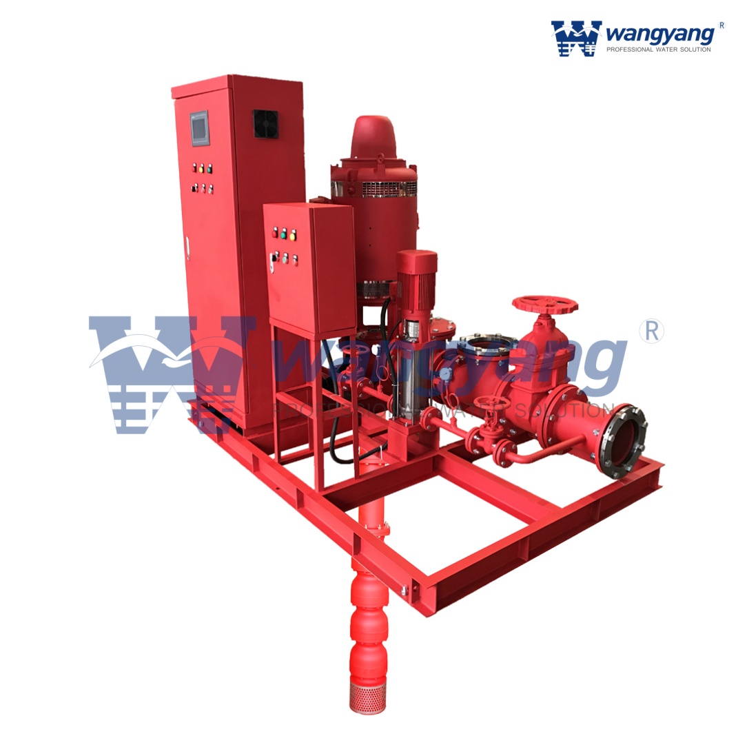 Vertical Turbine Pump Driven by VHS Motor