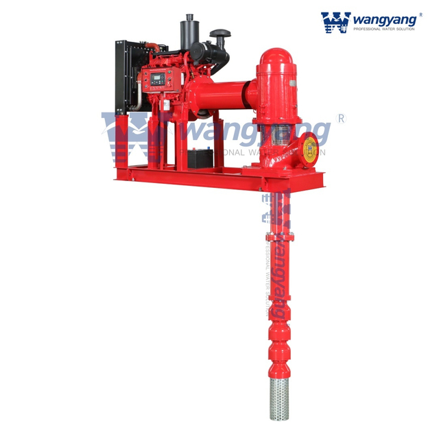 Vertical Turbine Pump Driven by Diesel Engine