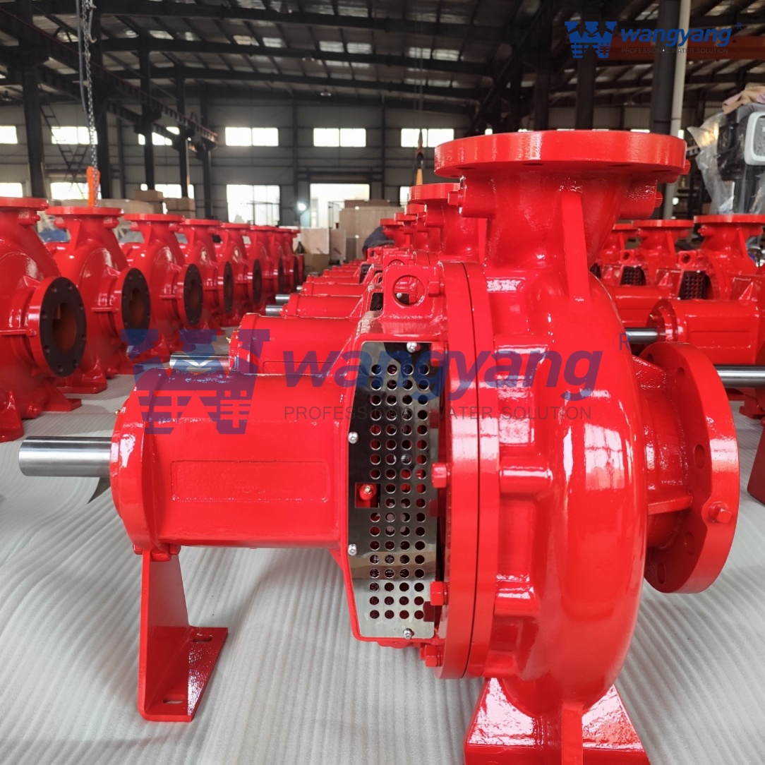 End Suction Fire Pump Driven by Diesel Engine