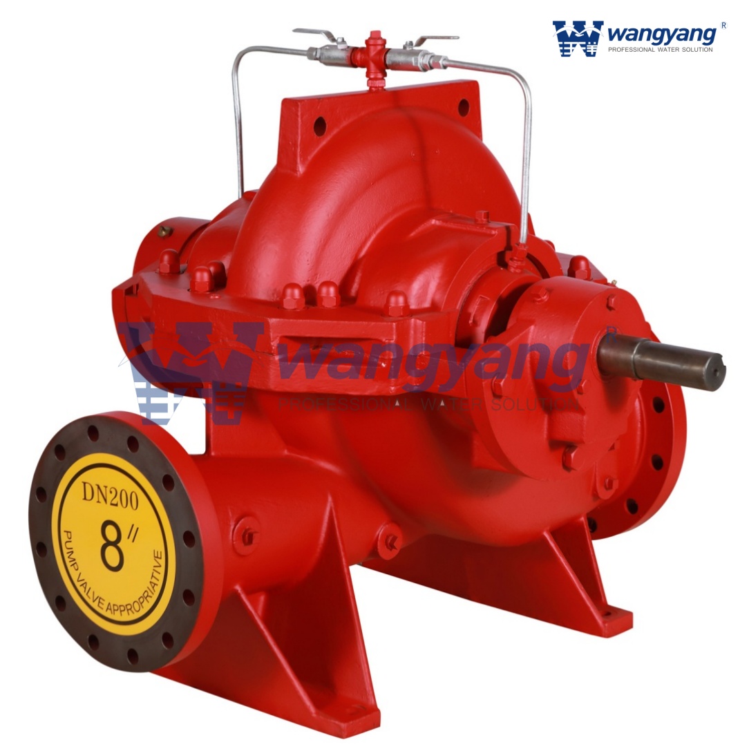 Split Case Fire Pump Driven by Electrical Motor