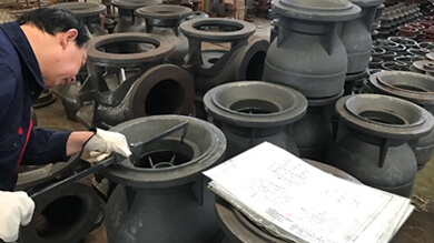 Inspection of Blank (structure and size)