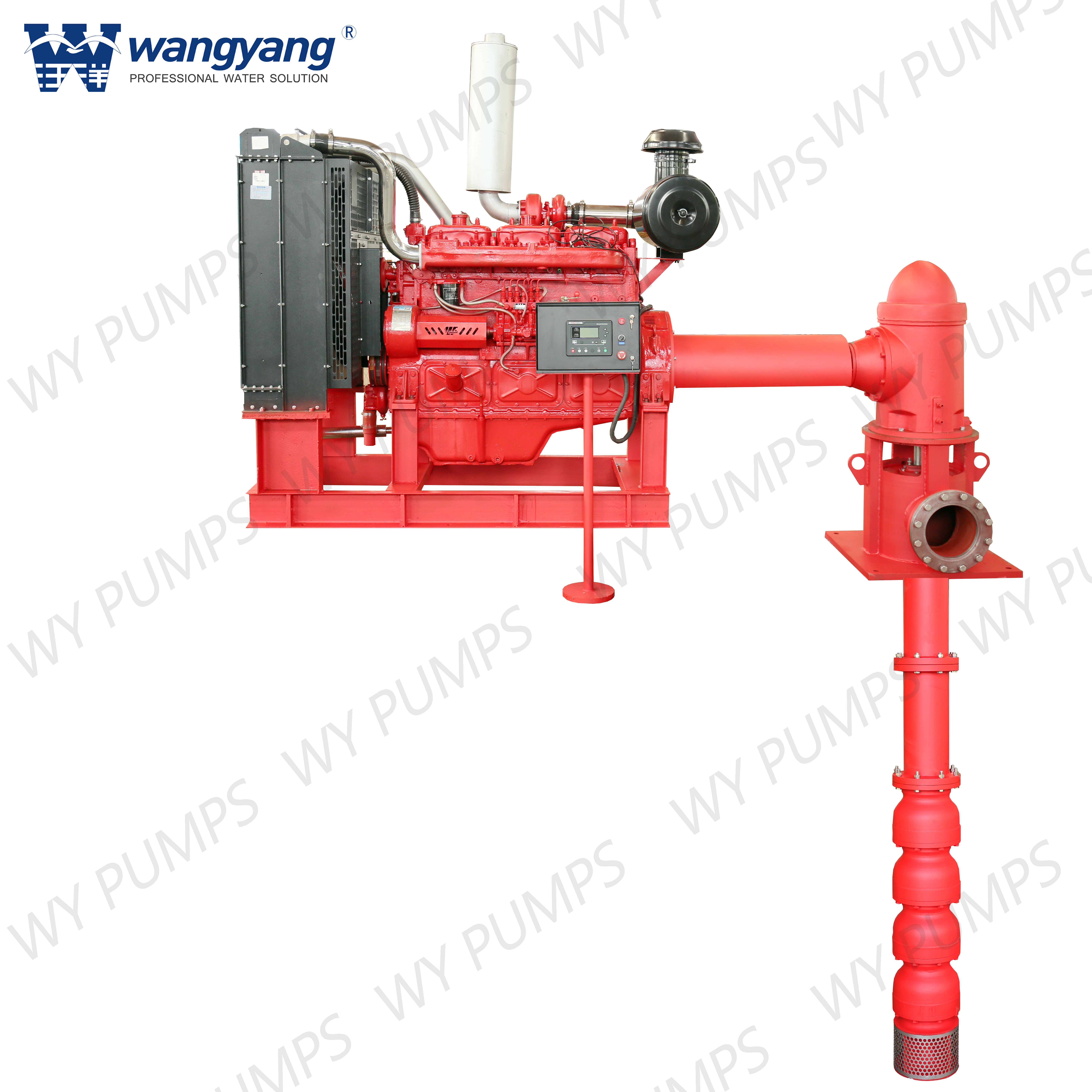 Engine Driven Vertical Turbine Pump for Fire Fighting