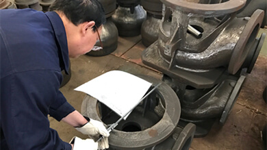 Inspection of Blank (structure and size)